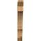 Ekena Millwork Balboa Slat Rough Sawn Bracket, Western Red Cedar, 4"W x 24"D x 32"H BKT04X24X32BOA06RWR - alternate 4
